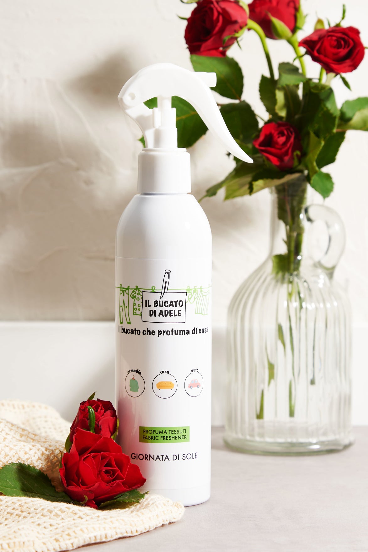 Il Bucato di Adele Profumatore Giornata di Sole - Profuma tessuti spray 250 ml 