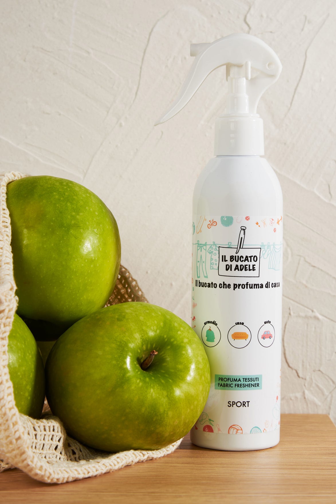 Il Bucato di Adele Profumatore Sport - Profuma tessuti spray 250 ml 