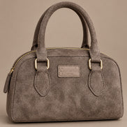 camomilla Accessori Borsa a bauletto effetto camoscio 