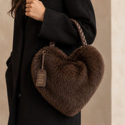 Le Pandorine Accessori Borsa Roma Fur Heart Big 