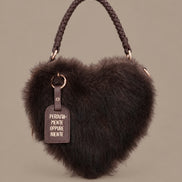 Le Pandorine Accessori Borsa Roma Fur Heart Big 