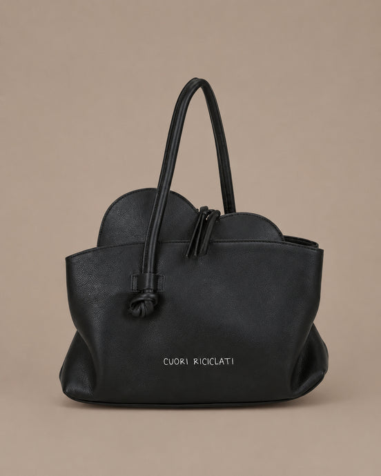 Le Pandorine Sciarpa Shopper con tasca cuore Cuori Riciclati 