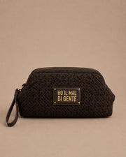 Pouch Bag Panama Le Pandorine Testa di moro