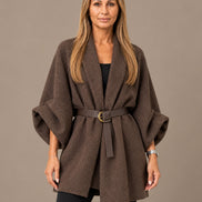 MARse pronto Abbigliamento Giacca mantella con collo sciallato 