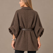 MARse pronto Abbigliamento Giacca mantella con collo sciallato 