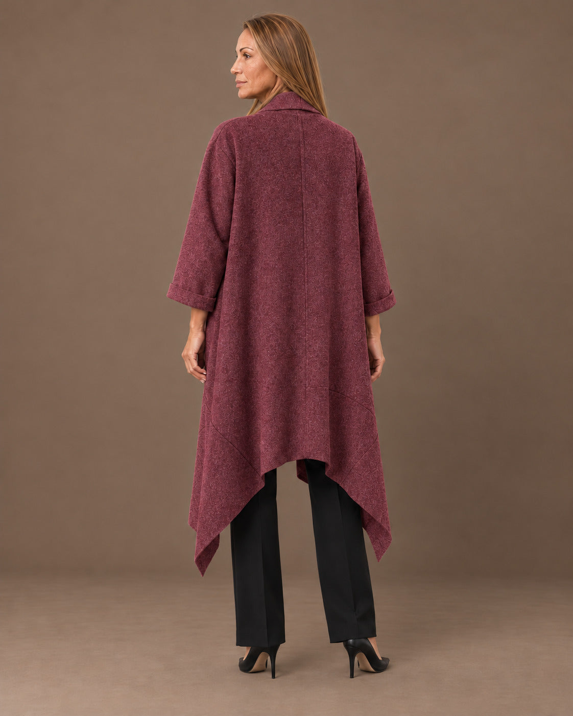 Marseta pronto Abbigliamento Cappotto lungo con fondo a punte 