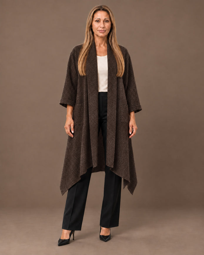 Marseta pronto Abbigliamento Cappotto lungo con fondo a punte 