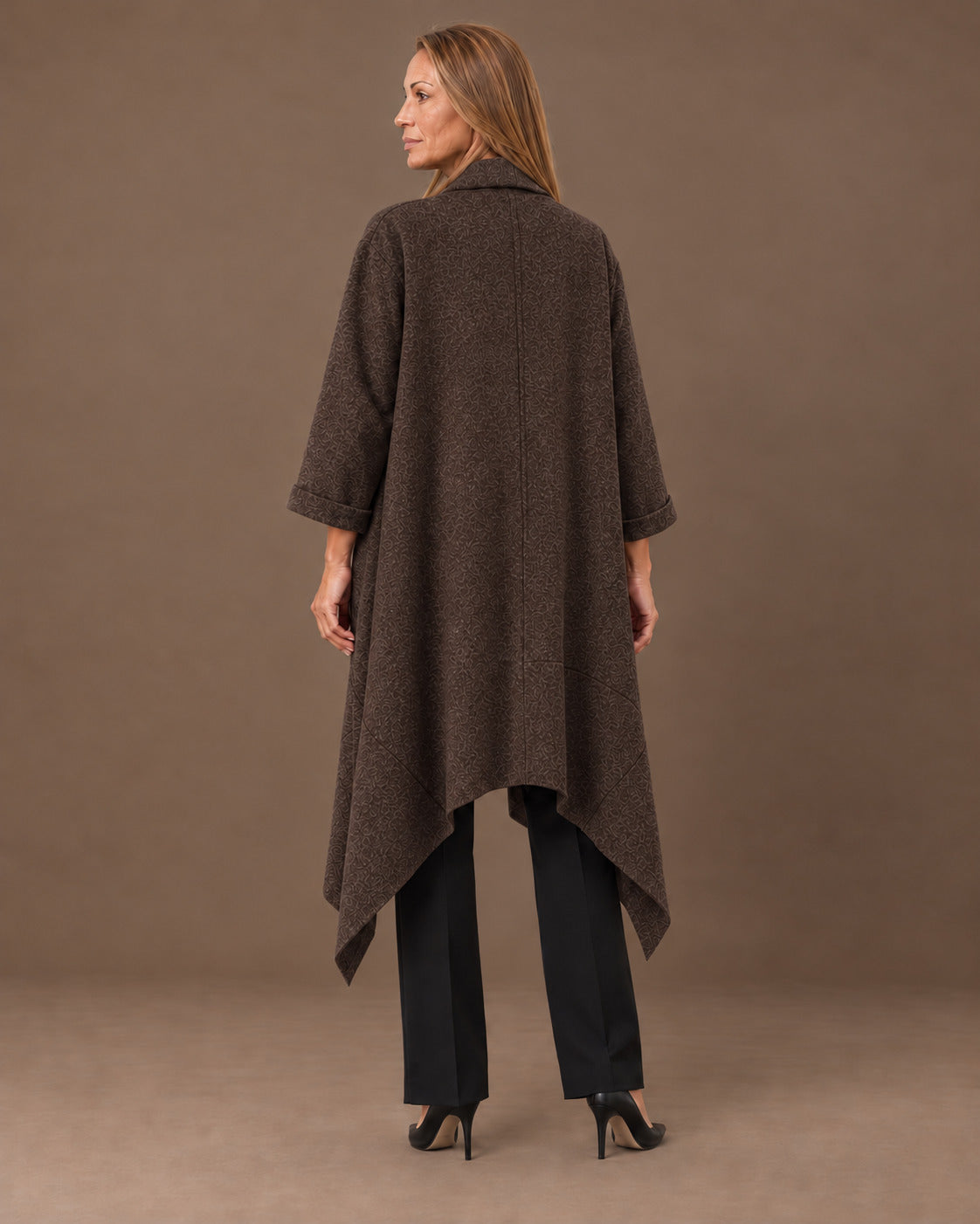 Marseta pronto Abbigliamento Cappotto lungo con fondo a punte 