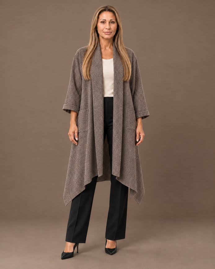 Marseta pronto Abbigliamento Cappotto lungo con fondo a punte 