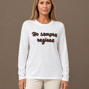 Marseta pronto Abbigliamento T-shirt a maniche lunghe con ricamo 