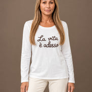 Marseta pronto Abbigliamento T-shirt con ricamo 