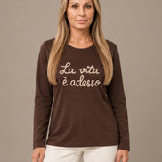 Marseta pronto Abbigliamento T-shirt con ricamo 