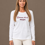 Marseta pronto Abbigliamento T-shirt con ricamo 