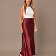 Marseta pronto Abbigliamento Gonna lunga in satin 