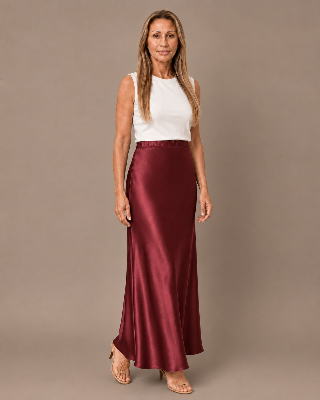 Marseta pronto Abbigliamento Gonna lunga in satin 