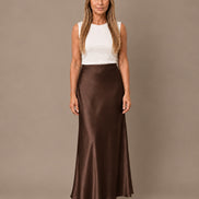 Marseta pronto Abbigliamento Gonna lunga in satin 
