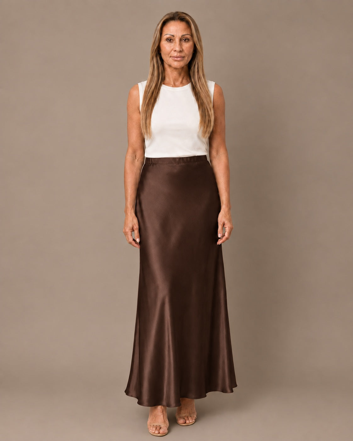 Marseta pronto Abbigliamento Gonna lunga in satin 