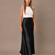 Marseta pronto Abbigliamento Gonna lunga in satin 