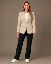 Giacca in scuba Marseta pronto Beige
