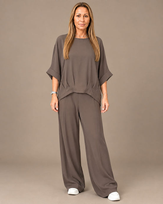 Marseta pronto Abbigliamento Pantalone Palazzo Fluido 