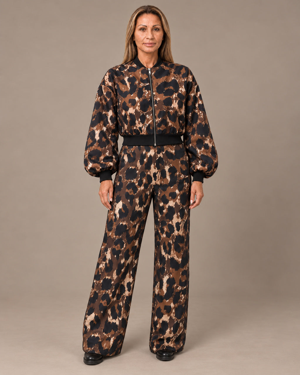 Marseta pronto Abbigliamento Pantaloni ampi con stampa animalier 
