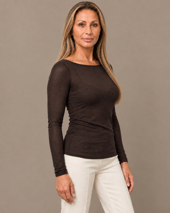 Marseta pronto Abbigliamento Maglia sottile in misto cashmere 