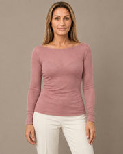 Maglia sottile in misto cashmere Marseta pronto Rosa