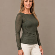 Marseta pronto Abbigliamento Maglia sottile in misto cashmere 