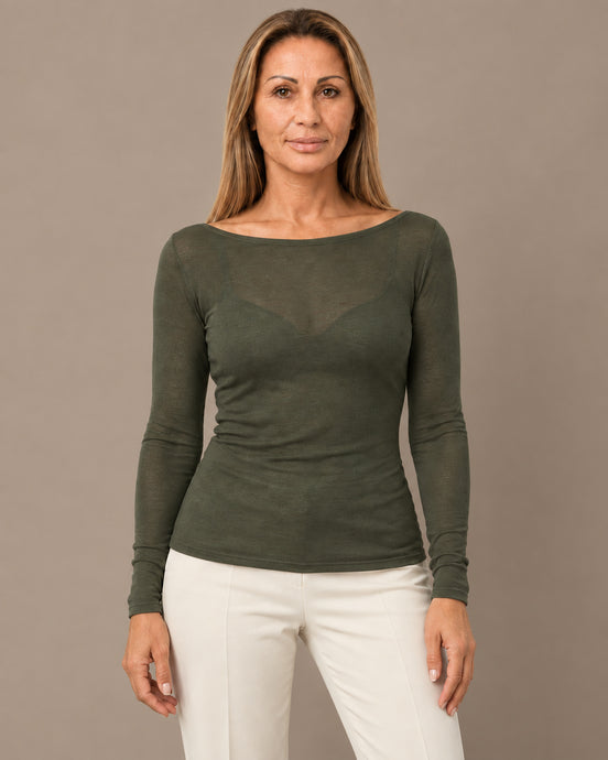 Marseta pronto Abbigliamento Maglia sottile in misto cashmere 