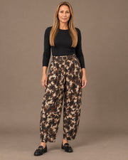 Pantalone a palloncino fantasia mimetica Marseta pronto Moro militare