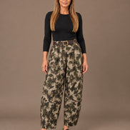 Marseta pronto Abbigliamento Pantalone a palloncino fantasia mimetica 