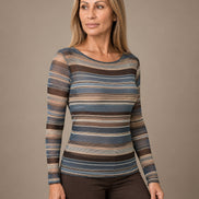 Marseta pronto Abbigliamento Maglia cashmere a righe 