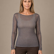 Marseta pronto Abbigliamento Maglia cashmere a righe 