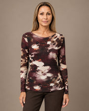 Maglia cashmere a righe Marseta pronto Fantasia