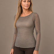 Marseta pronto Abbigliamento Maglia cashmere a righe 