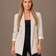Marseta pronto Abbigliamento Blazer donna con maniche risvoltate 