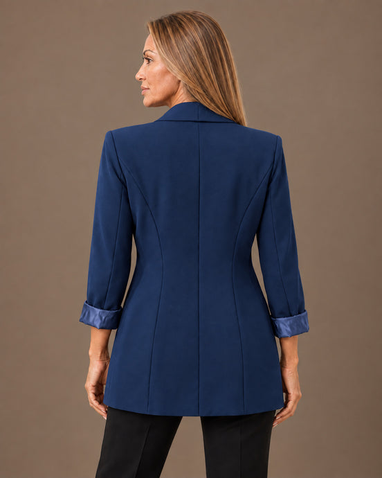 Marseta pronto Abbigliamento Blazer donna con maniche risvoltate 