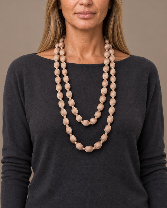Marseta pronto Accessori Collana Nodi di Seta 