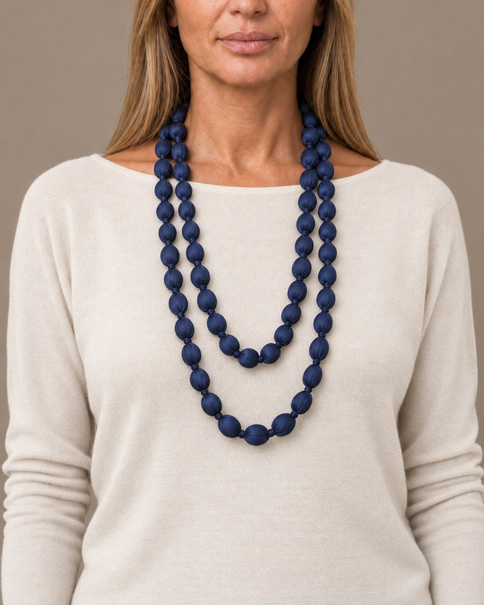 Marseta pronto Accessori Collana Nodi di Seta 