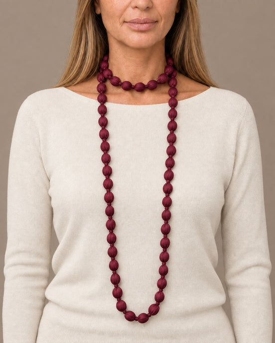 Marseta pronto Accessori Collana Nodi di Seta 