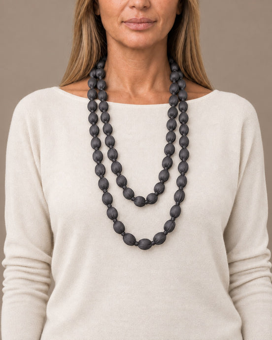 Marseta pronto Accessori Collana Nodi di Seta 
