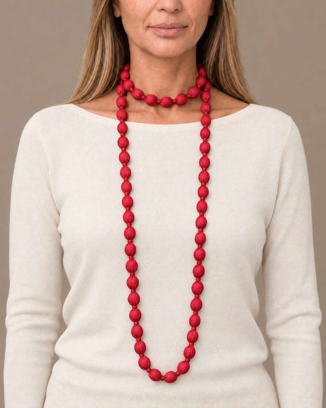 Marseta pronto Accessori Collana Nodi di Seta 