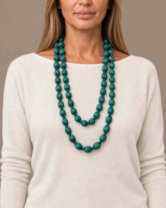 Marseta pronto Accessori Collana Nodi di Seta 