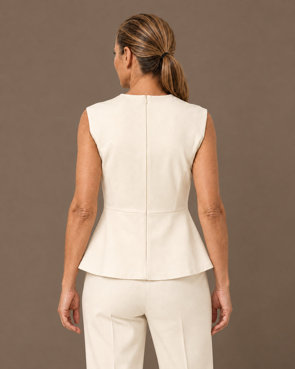 Maryley Abbigliamento Top in punto Milano con peplum 