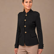 Maryley Abbigliamento Giacca Napoleone in felpa con alamari 