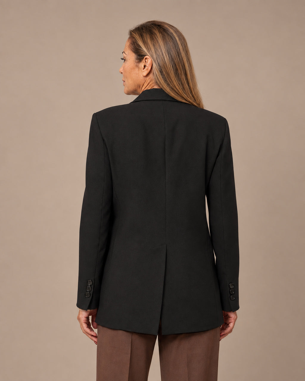 Maryley Abbigliamento Giacca doppiopetto con tasche a pattina 