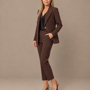 Maryley Abbigliamento Giacca monopetto con bottone metallico 