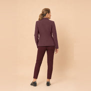 Maryley Abbigliamento Giacca monopetto sfoderata con tasche a filetto 