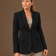 Maryley Abbigliamento Giacca monopetto in Galles elasticizzato 