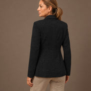 Maryley Abbigliamento Giacca monopetto in Galles elasticizzato 